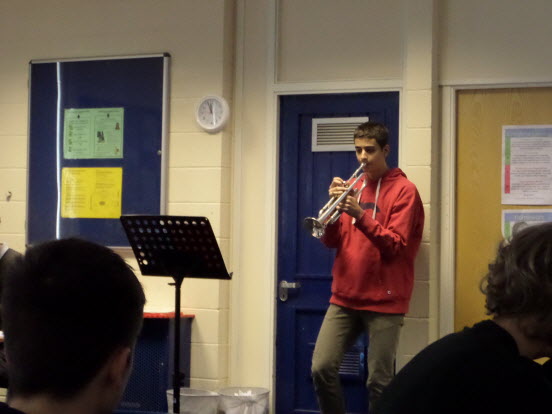 Presentation about trumpet